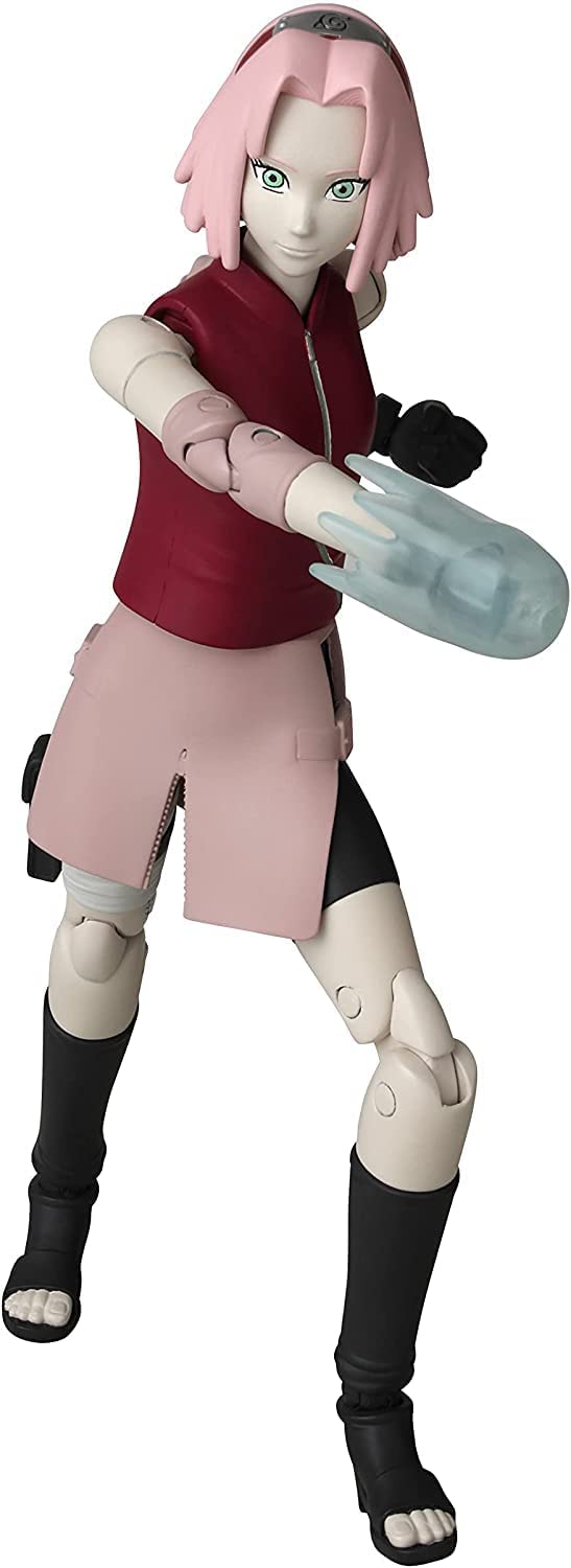 Bandai Naruto Anime Heroes Haruno Sakura Action Figure Toy