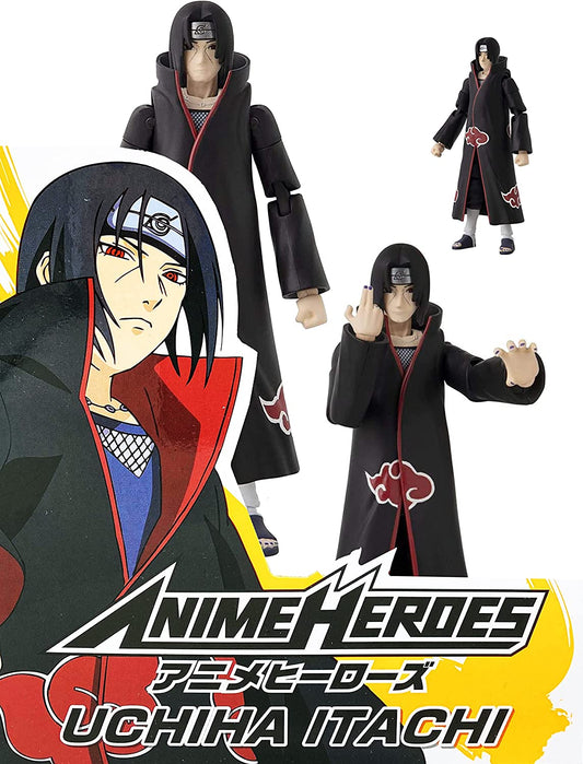 Bandai Naruto Anime Heroes Itachi Uchiha Action Figure Toy