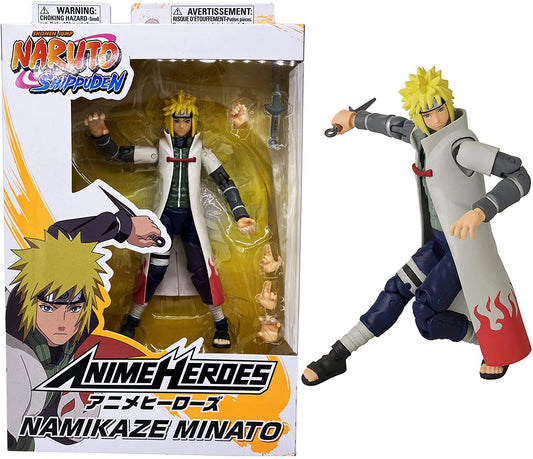 Bandai Anime Heroes Namikaze Minato Action Figure